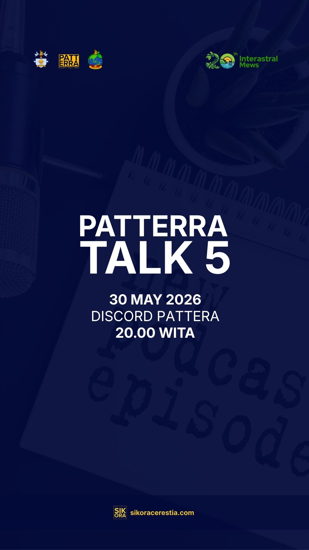 Pattera Talk 5: Almamater Talk 2026